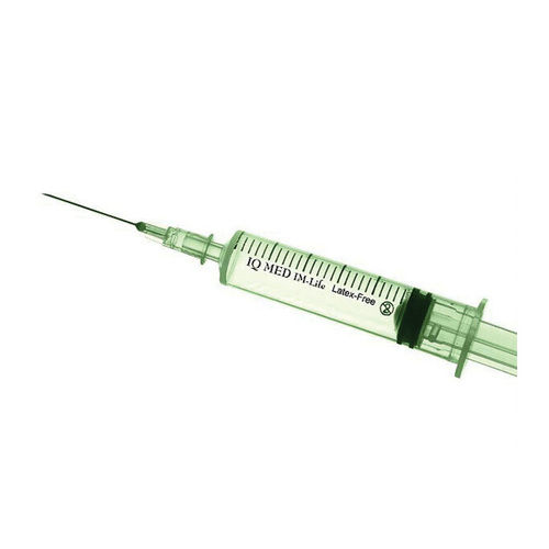 Lightweight One Time Use Rustproof Green Medical Grade Disposable Syringe