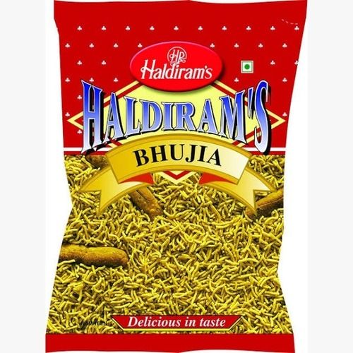 Pack Of 25 Gram Tasty And Spicy Haldiram Bhujia Namkeen 
