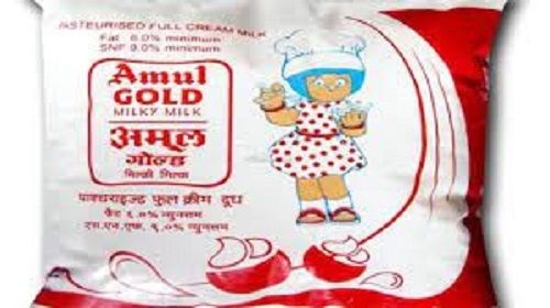 Rich In Protein Fresh Delicious Taste Impurity Free Natural Amul Gold Milk