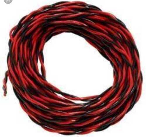 Weather Resistance Highly Flexible Red And Black Pvc Electrical Wire Frequency (Mhz): 50 Megahertz (Mhz)