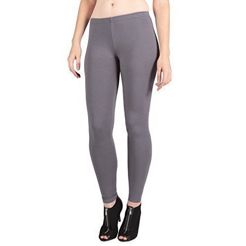 भारतीय महिलाओं की त्वचा के अनुकूल सुंदर मुलायम और चिकनी आरामदायक ग्रे लेगिंग