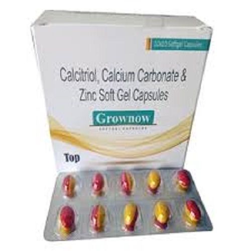 Calcitriol Calcium Carbonate And Zinc Softgel Capsules