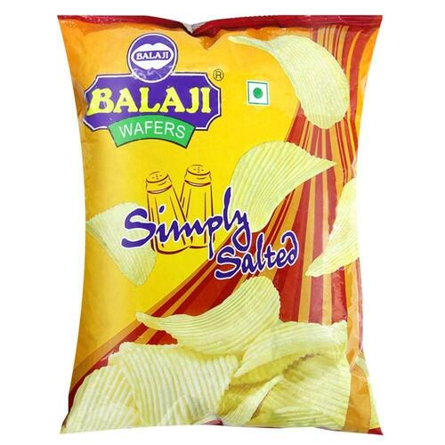 Deep-Fried To Make It Crispy And Delicious Balaji Simply Salted Chips Ingredients: Potato