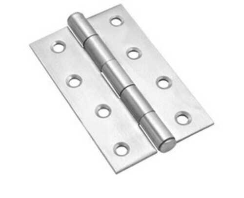 Silver Durable Easy To Install Corrosion And Rust Resistant Stainless Steel Door Hinge 