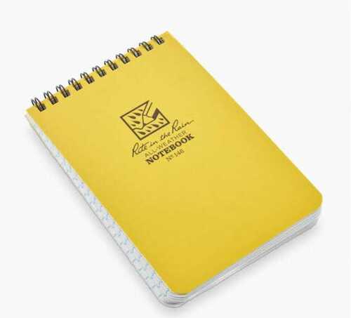 Eco-Friendly Highly Durable Lightweight And Recyclable Reusable Yellow Notebook Yes