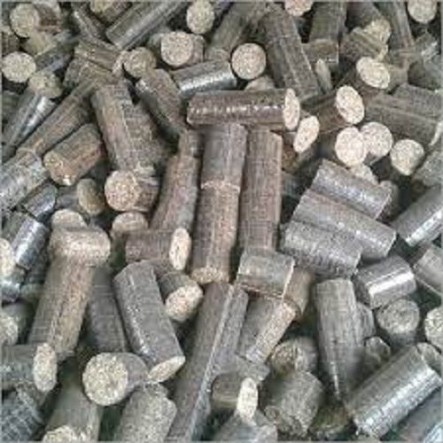 Eco Friendly Odor Remover Natural And Fresh Cylindrical Shape Wooden Sawdust Bio Coal Ash Content (%): 25.13 %