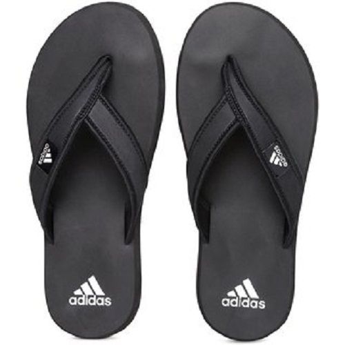 Black` Men Comfortable Light Weight Slip Resistance And Casual Wear Rubber Black Slipper 