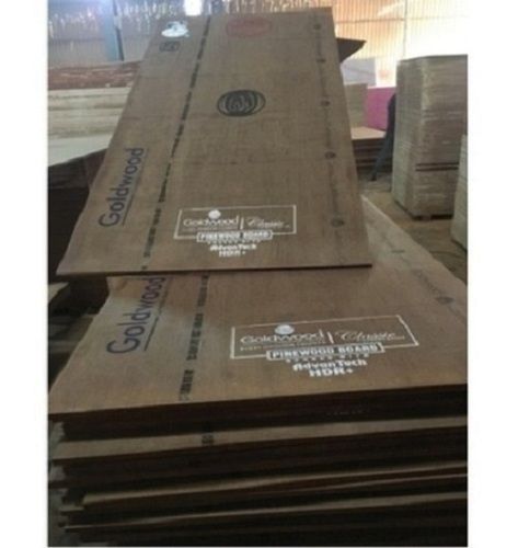 Thickness 3 Mm Brown Rectangular Moisture-resistant Grade Ply Wood Board