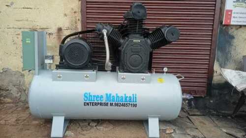 Three Phase 15 Horsepower Industrial Compressor With 12.3 Bar Pressure