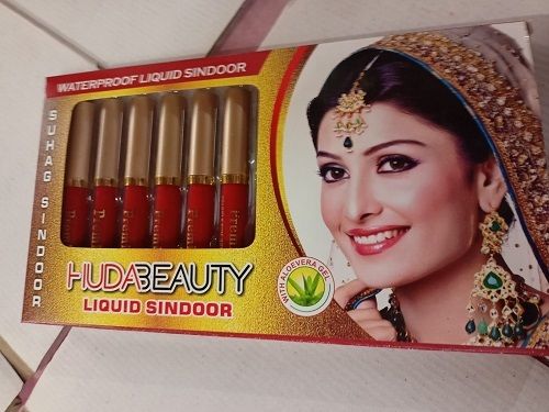 Water Proof And Smudge Proof Huda Beauty Red Shade Liquid Sindoor