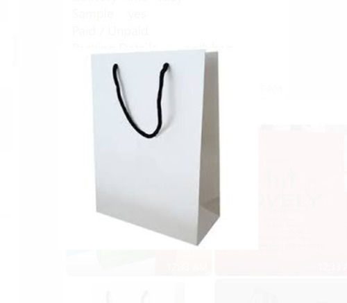 Carry bag design for garment shop  Tagged Flat Handle  yessirbagsin