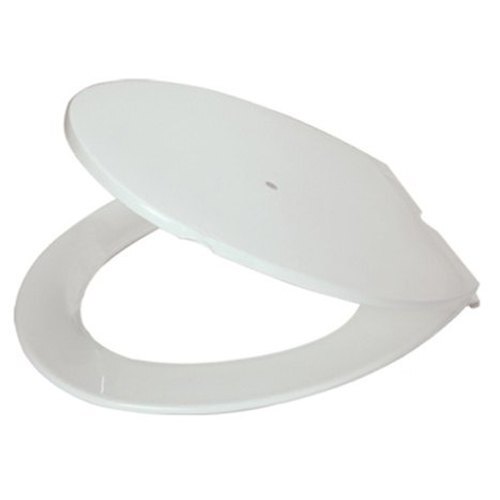 White Additional Layer Of Microbial Defense Hygienic And Germ-Free Toilet Seat Cover