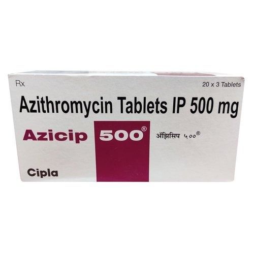 Pack Of 1 Azithromycin Tablets Ip 500 Mg General Medicines