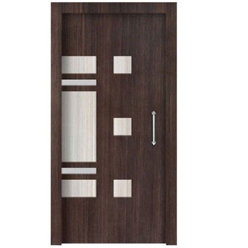 Pack Of 1 Brown Colour Wooden Material Swing Style Exterior Designer Laminated Wood Door Design: Carved