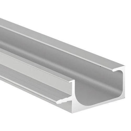सिल्वर उत्कृष्ट संक्षारण प्रतिरोध चिकना और आधुनिक डिजाइन एल्यूमीनियम प्रोफ़ाइल
