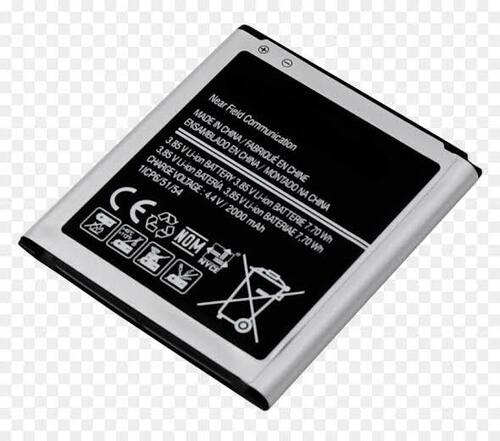 Fast Charging And Heat Resistant Lightweight Lava Mobile Phone Battery - Lithium Ion | Black, Portable with Built-in Flashlight & Clip