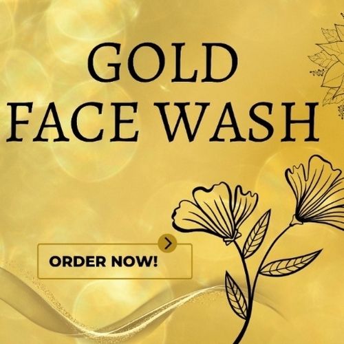 Gold Face Wash For Personal Care And Washing Face, 100 Ml Pack Size