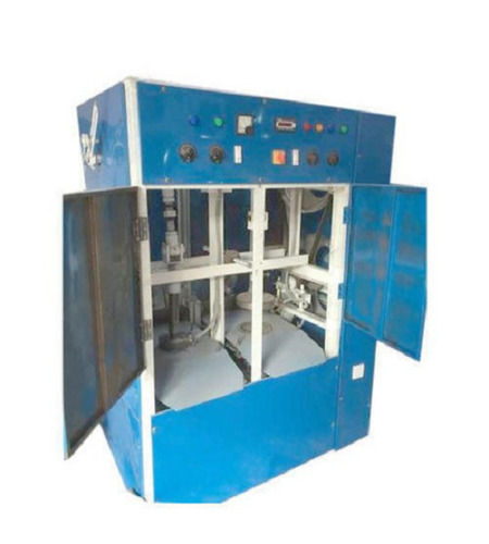 Blue Heavy Duty Highly Efficient Fully Automatic Dona And Paper Plate Making Machine