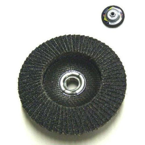 Made-up From Zirconia And Aluminium Oxide Grain Abrasive Flap Disc 160 X 15 Mm