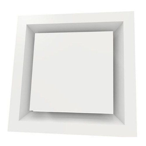 Multicone 4 Way Type Design Architectural Square Aluminium Plaque Diffuser