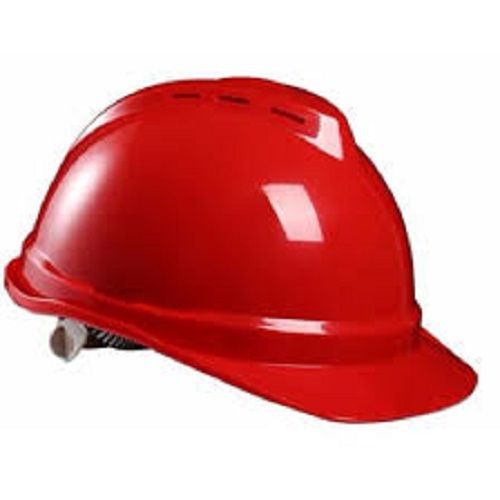 Strong Solid Long Lasting Comfortable Safe And Durable Red Safety Helmet