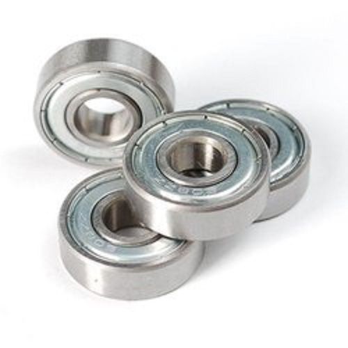 Sturdy Constructed Heavy Duty High Strength Round Single Raw Silver Ball Bearings Self Aligning