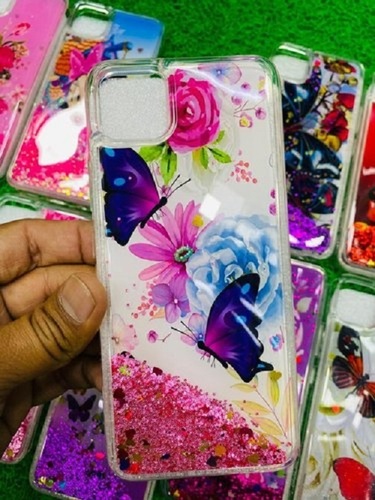 Water Resistant And Scratch Proof Transparent Butterfly Printed Mobile Back Cover