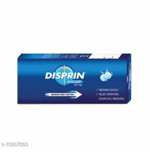 Disprin Regular 325 Mg Tablet (Strip Of 10 Tablets)