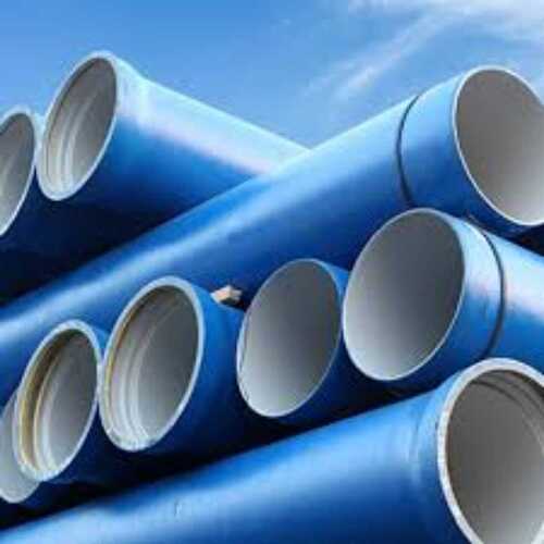 Ductile Cast Iron Pipe, Round Head Shape And Blue Color, Dn 80Mm To Dn 1200Mm Size: As Per Customer