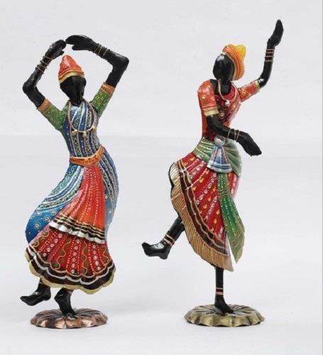 Durable Multicolor Ruggedly Constructed Kathak Dancing Home Interior Decorator