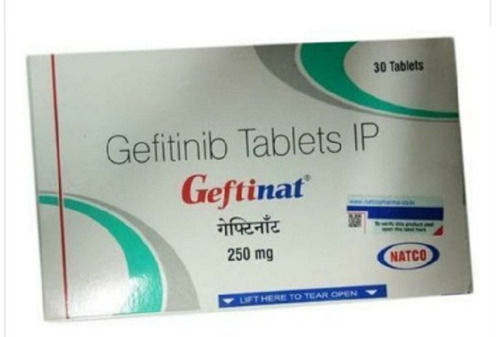 Geftinat Gefitinib Ip Tablet Pack Of 30 Shelf Life: 1 Years