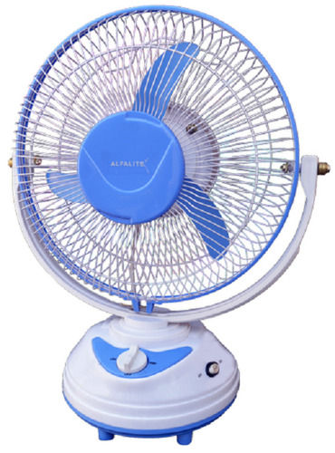 Lightweight Modern Design Sleeping And Timer Mood Slim And Cool Air Electronic White And Blue Table Fan  Blade Diameter: 4-6 Inch Inch (In)