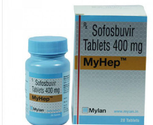 400 Mg Myhep Sofosbuvir Tablets Pack Of 28 Tablet  Expiration Date: 2 Years