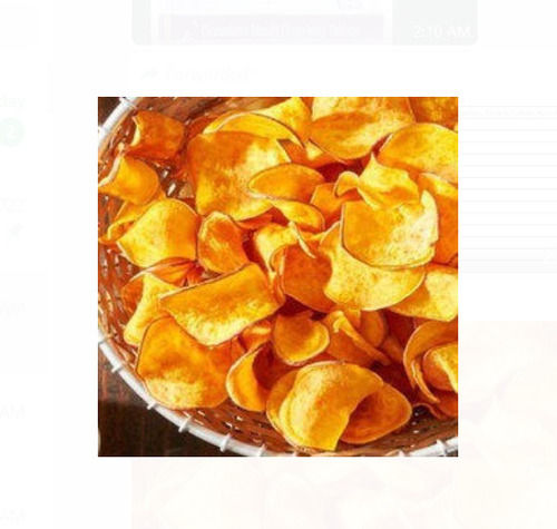 Pack Of 1 Kilogram Crunchy Spicy And Salty Taste Fried Potato Chips