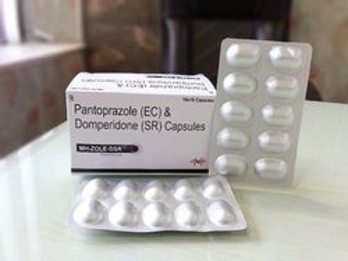 Capsules Of Gastric Issues Pantoprazole And Domperidone Capsules General Medicines