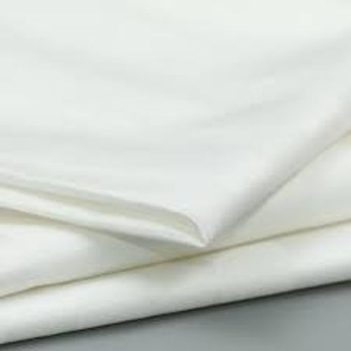 Soft Fluffy Fibre Plain Cotton White Fabric  Density: 1.54-1.56 Gram Per Cubic Centimeter(G/Cm3)