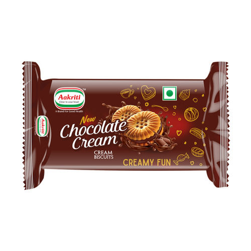 Tasty Mouth Watery Delicious Crispy Cream And Sweet Chocolate Biscuit