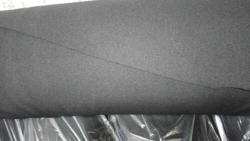 250 Gsm Washable Grey Plain Polyester Fabric With Smooth Finish