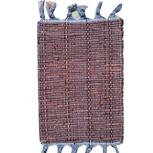 Washable 35*55 Centimeter Rectangular Hand Wash Care Plain Cotton Door Mat