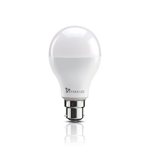 Energy-Saving Luminous Syska White Led Bulb, 12 Watt Input Voltage: 240 Volt (V)