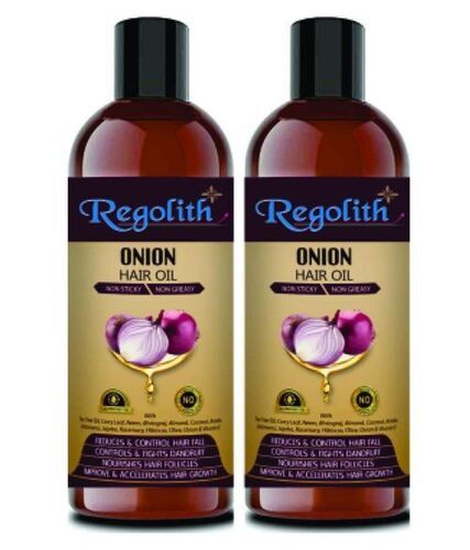 REGLET Onion Oil  Black Seed Onion Hair Oil  WITH COMB APPLICATOR   Controls Hair Fall  NO Mineral
