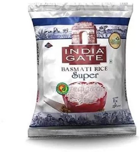 Pack Of 1 Kilogram India Gate White Long Grain Basmati Rice