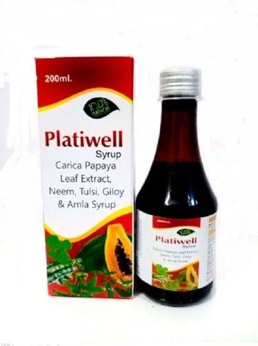 Syrup Brown Platiwell Ayurvedic Syrup, Packaging Size 200 Ml