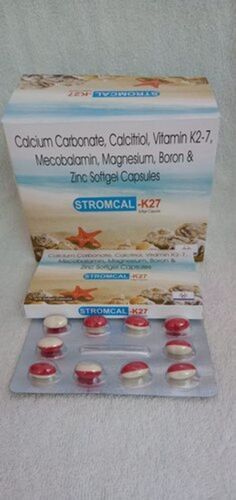 Calcium Carbonate Zinc Softgel Capsules