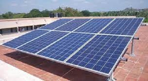 Cost Saving Low Maintenance Secure Investment Solar Rooftop System - Crystalline Silicon Material, Blue Color | Automatic Switch, Eco-Friendly Design for Power Generation