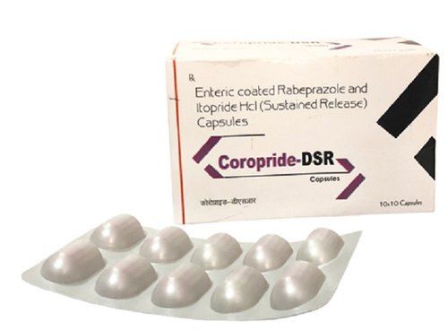 Enteric Coated Rabeprazole And Itopride Hcl Capsules Medicine Raw Materials