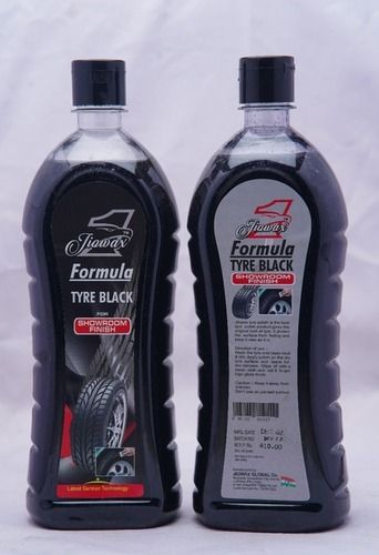 Car Polish Formula 1 Black Gold Tyre Shine For Automotive Industry