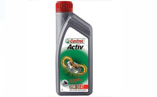 Friction Resistance Longer Life Kinzol 4T Plus Sae Bike Castrol Engine Oil  Density: 0.875 Gram Per Cubic Centimeter(G/Cm3)