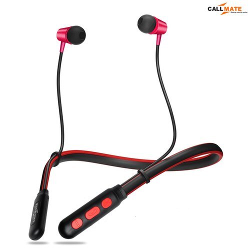 Elegant Look Lightweight And High Base Wireless Neckband Bluetooth Earphone Battery Backup: 8 Hours