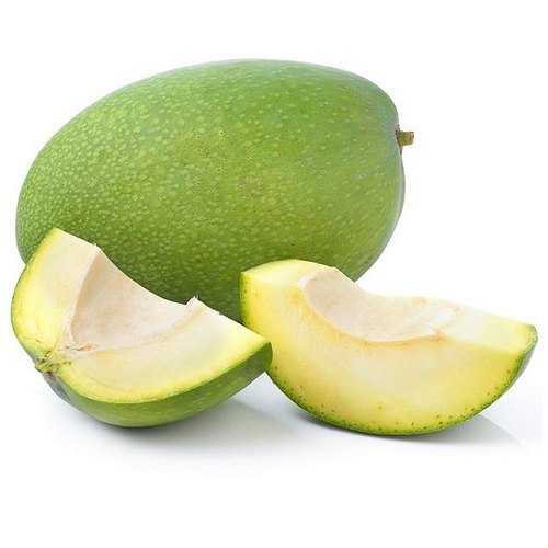 Natural Grown Antioxidants And Vitamins Enriched Healthy Fresh Green Mango